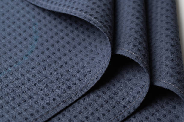 istock cotton fabric of different colors, waffle towel without pattern, macro 1498477740