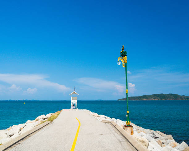 istock wooden lighthouse sea 1498492876