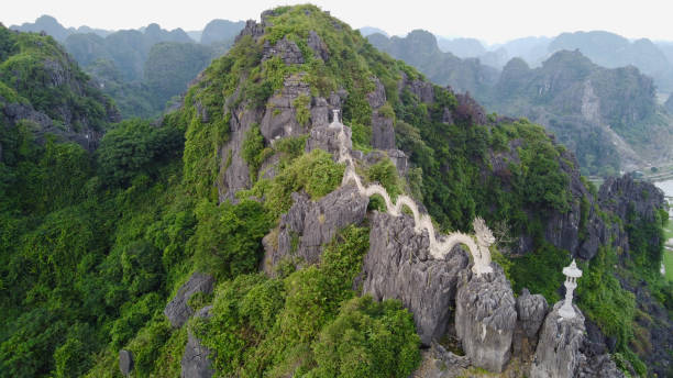 istock Aerial View of Ninh Binh Dragon Viewpoint 1498496060