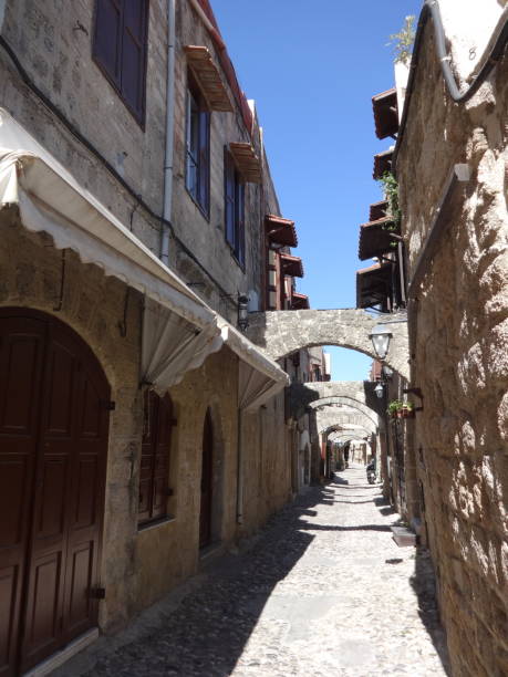 istock Street in Rhodes 1498496559
