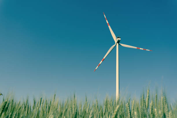 windmill electricity environment energy green nature austria landscape