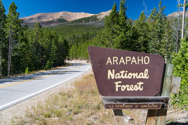 istock Arapaho National Forest Sign 1498502512