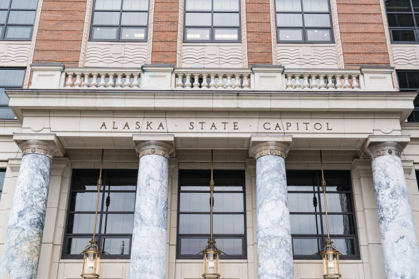 istock Facade of the Alaska State Capitol Building 1498502528