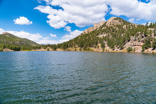 Lily Lake in Rocky Mountain National Park near Estes Park, Colorado