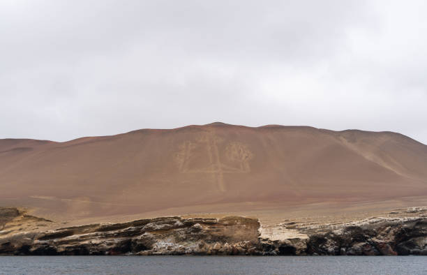 istock Paracas candle in Ica, Peru. Candelabro 1498504106