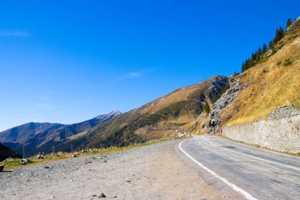 istock Road passing through Fagaras Mountains, Arges County, Romania 1498508101