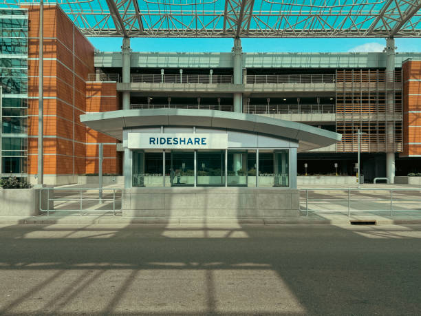 istock Ride Share Pickup Location at an Airport 1498518648