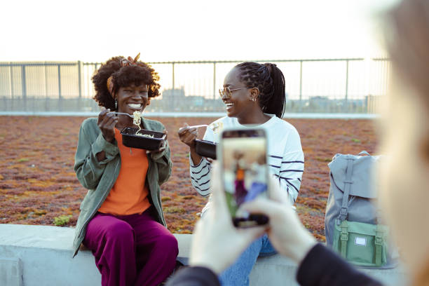 istock Filming social media content 1498519055