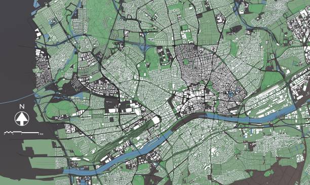 istock 3D illustration of Frankfurt mass buildings 1498536628