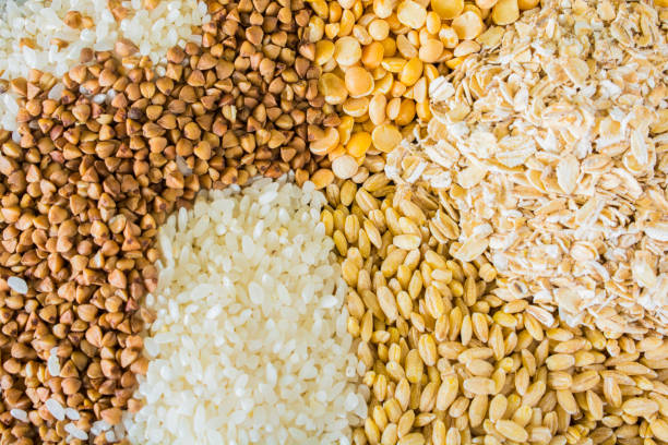 istock buckwheat, peas and rice background 1498539694