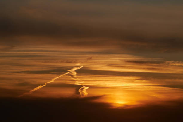 istock The evening sky had a gradient of soft pastels 1498540003