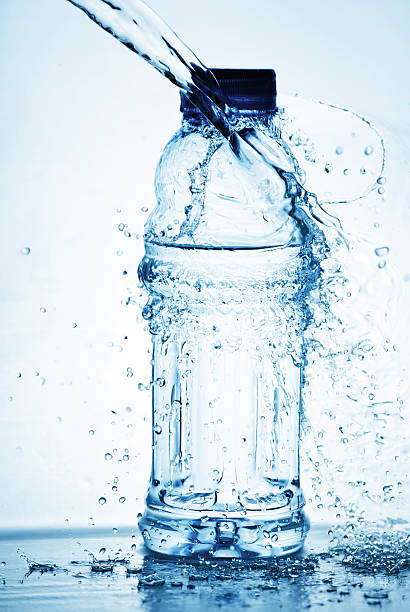 istock Water splash out of glass 149854239