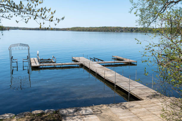 istock A pier into a lake on a sunny day 1498546079