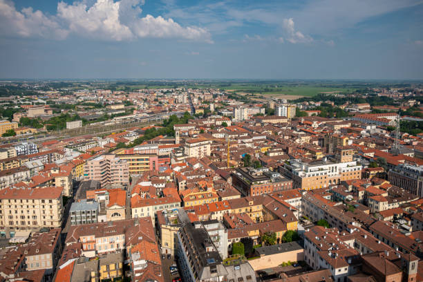 istock Novara city aerial view. Color image 1498548558