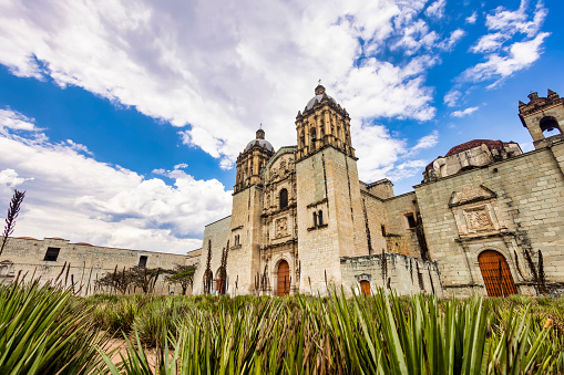 The Church and Convent of Santo Domingo de Guzmán  in the city of Oaxaca de Juárez (Mexico) is an example of New Spanish Baroque architecture. The first construction projects for the building date back to 1551