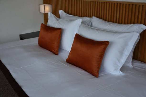 istock bed room in a hotel 1498557716