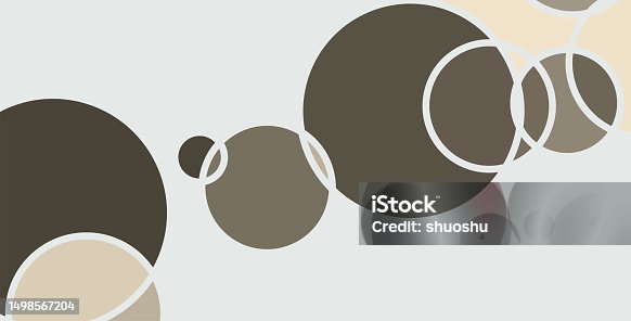 istock abstract minimalism geometric circle curve colors pattern banner background 1498567204