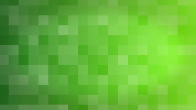 Green Pixelated abstract loopable Background