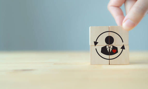 istock Employee engagement and retention concept. Positive work environment to keep their employees happy and productive. Reduced staff turnover, improved employee morale, better work,life balance. 1498592692