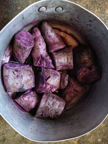 istock Purple sweet potato stew 1498604772