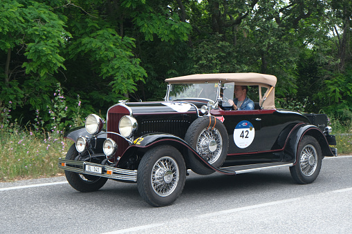 Mille Miglia Historical car race 2023\nThe most beautiful  car race in the World.\n\nSecond day From Cervia to Rome \nShot taken on the Conero Natural Park