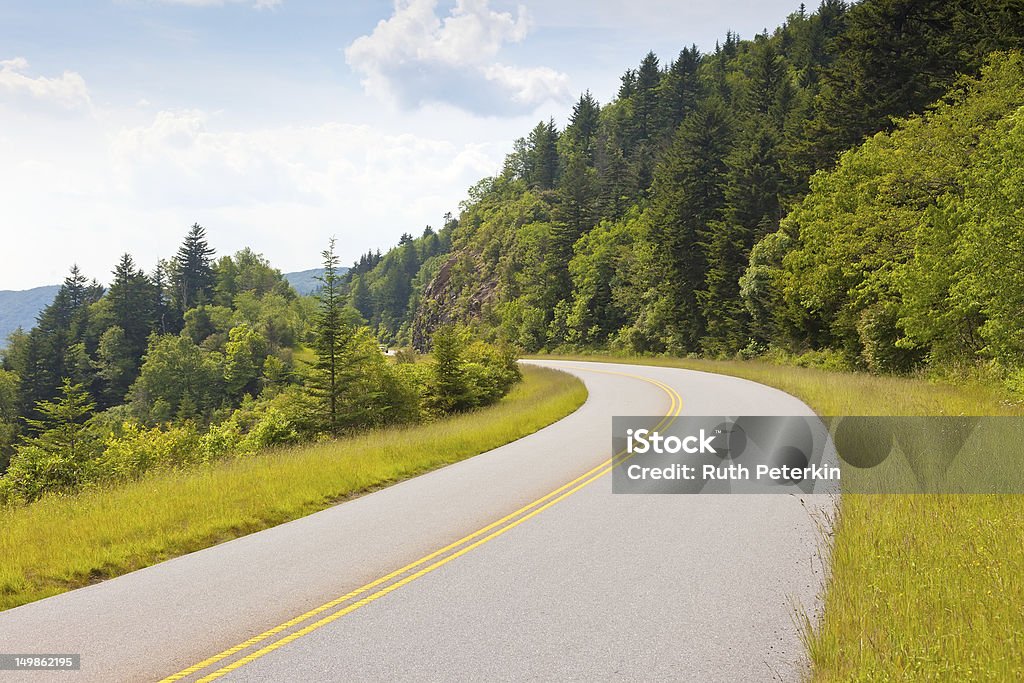 Blue Ridge Parkway, Carolina do Norte - Foto de stock de Appalachia royalty-free