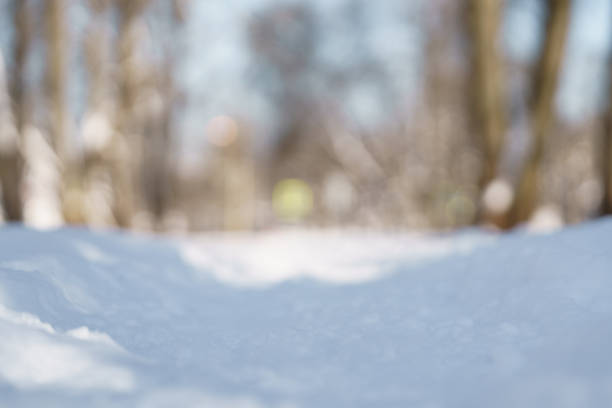 istock trodden town path in snow in the morning after snowfall 1498622246