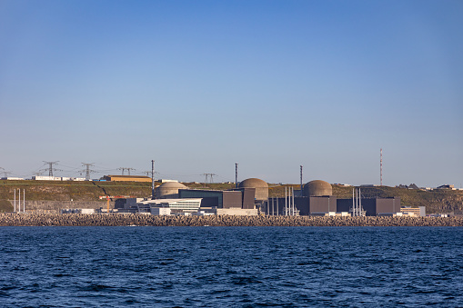 Flamanville nuclear power plant in la Manche, the 1st of may 2023 in flamanville