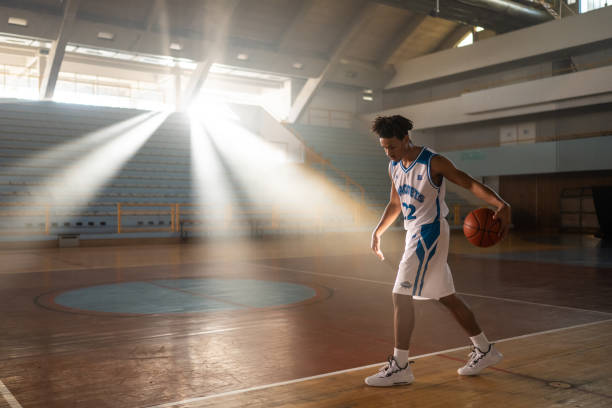 istock Player walking on court 1498634483