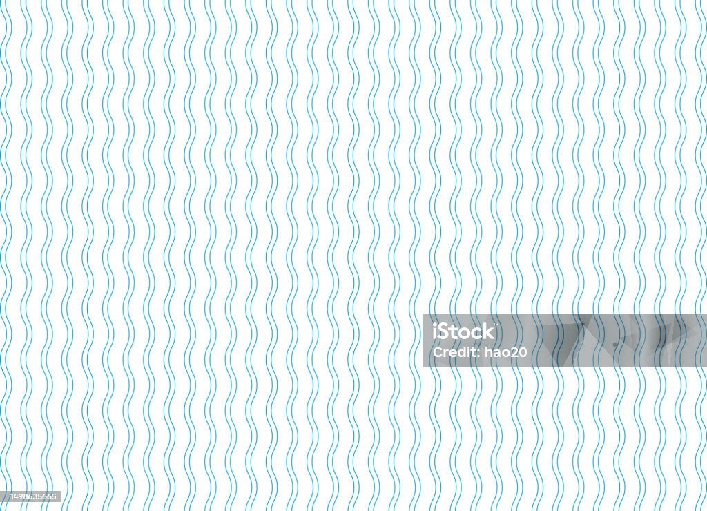 Linw Pattern Wave Wave Line Pattern Background Material Vector Illustration Stock ...