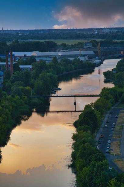 istock Old Town of Riga on dramatic sunrise, Latvia 1498653048