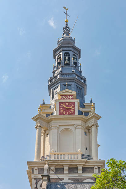 Bell Tower at Zuiderkerk South Church in Amsterdam Netherlands