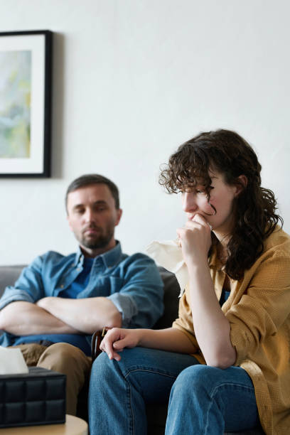 istock Woman having problems in her family 1498654186