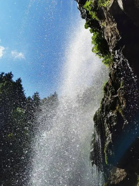 Nahaufnahme Wasserfall