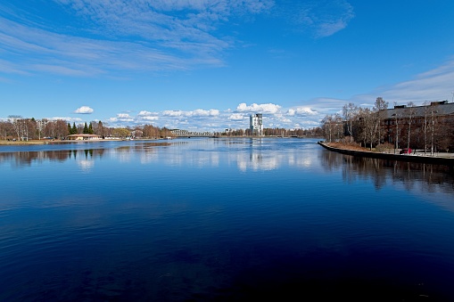 Oulujoki is a river in Oulu province, Finland. Its name in Finnish means literally \