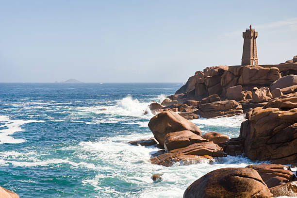 istock lighthouse in the rocks of Brittany 149866861