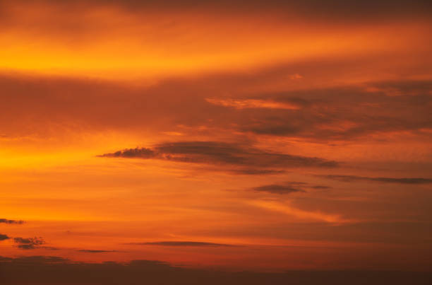 istock Beautiful colorful dramatic sky with clouds at sunset or sunrise. Abstract sky background 1498674628