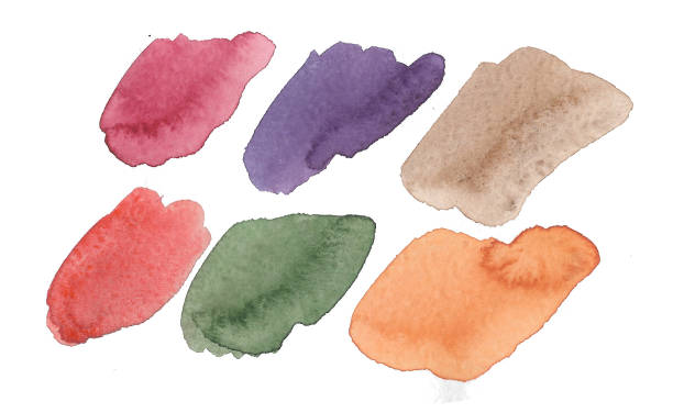 istock Watercolor set of six rectangular autumn garden shades 1498680498