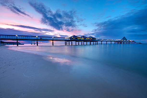istock The pier of Heringsdorf at sunset 149869114