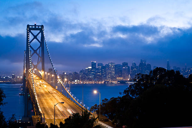 istock Bay Bridge and San Francisco city view 149870013