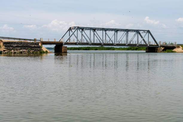 istock Kazinga Channel Bridge spanning over the waterway in Uganda 1498710026