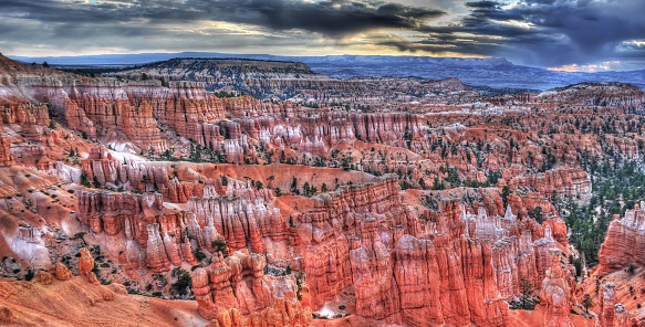 Magnificent view of the stunning Bryce Canyon National Park in Utah, USA