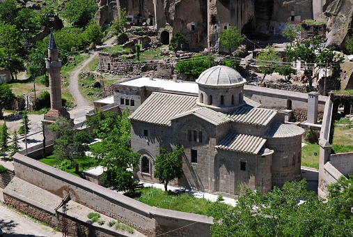 This stunning architectural landmark is located in Aksaray, Turkey