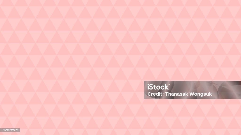 Pink Triangle Patterns Vector Illustration Pink Triangle Geometric Wave Seamless Pattern Stock ...