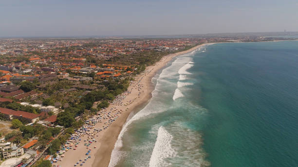 istock Aerial view beach, Bali, Kuta. 1498727740