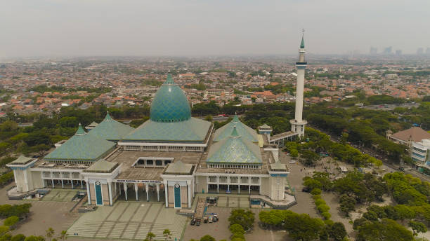 istock Mosque Al Akbar in Surabaya Indonesia. 1498728042