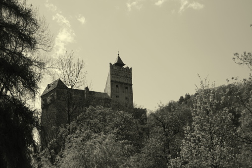 Maidens Tower at Devin Castle - Bratislava, Slovakia