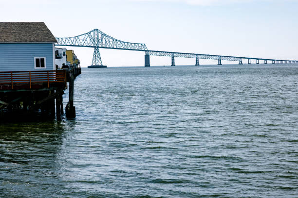 아스토리아-메글러 다리 - astoria washington bridge 뉴스 사진 이미지