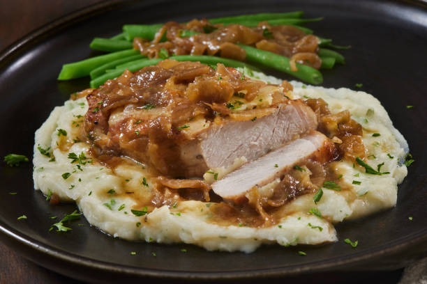 istock French Onion Boneless Pork Chop 1498759947