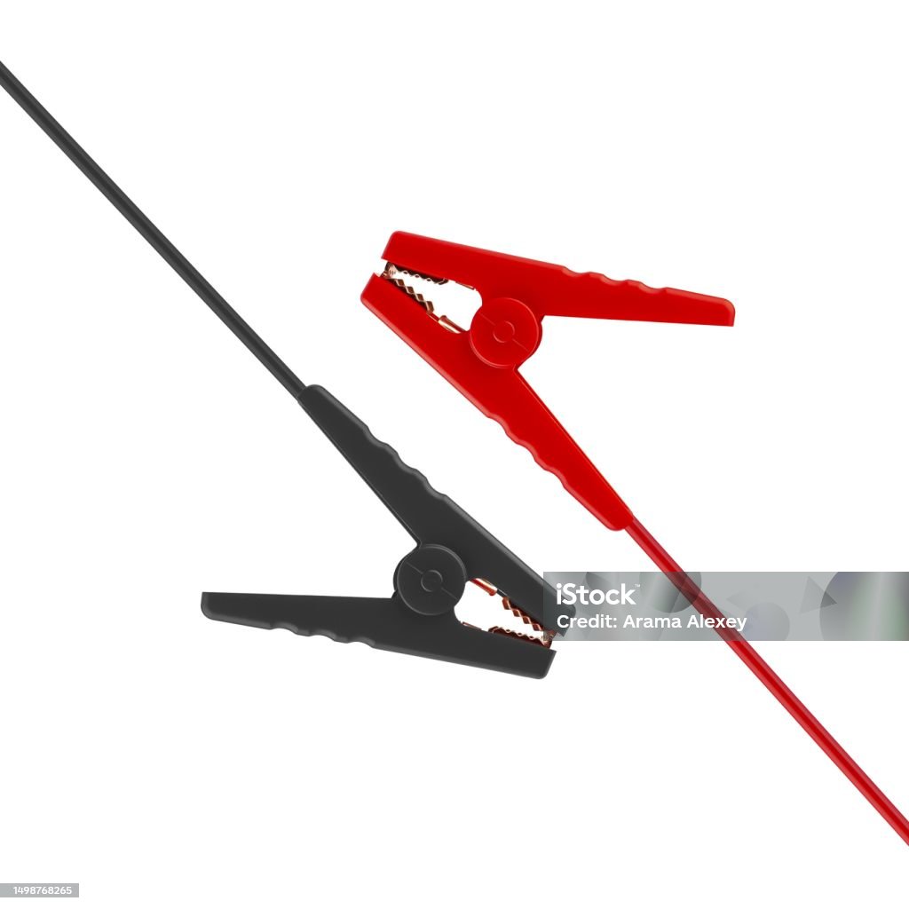 Edit Clamp Clamps For Electrical Terminals White Background In Insulation Stock ...